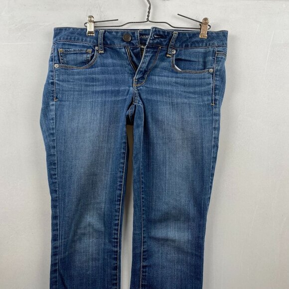 American Eagle Womens Jeans 32x29 Measured Super Stretch Skinny Blue - Picture 10 of 16